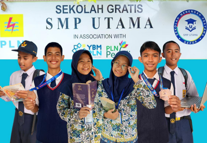 Siswa SMP Utama Depok